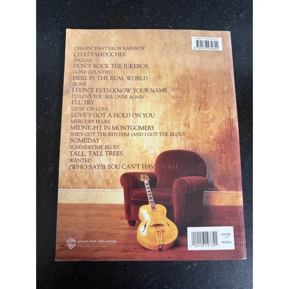 Alan Jackson 3 Book Songbook Lot Piano Vocal Chords Greatest Hits Country Music